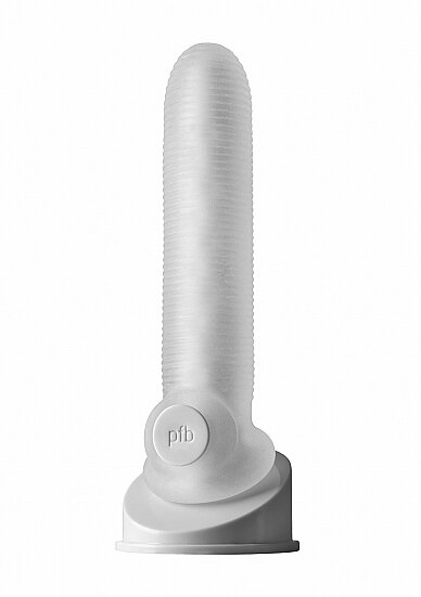 Fat Boy Micro Ribbed Sheath 18 cm Klar