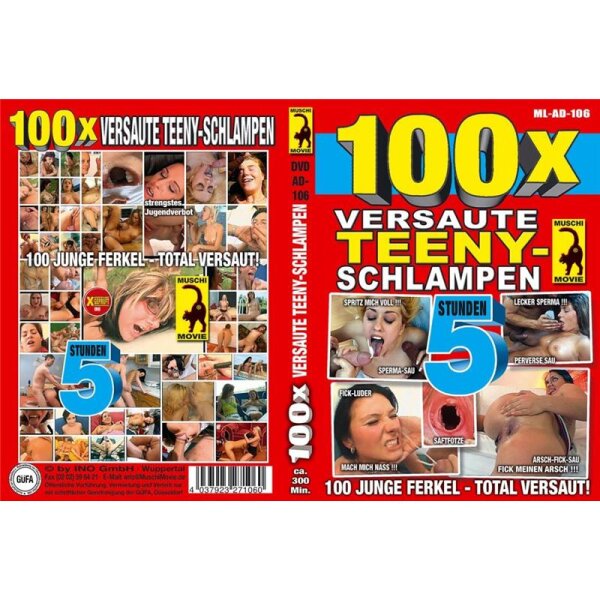 100X Versaute Teeny-Schlampen