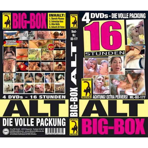 BOX Big-Box Alt Achtung! Extra Pervers! 4 DVDs