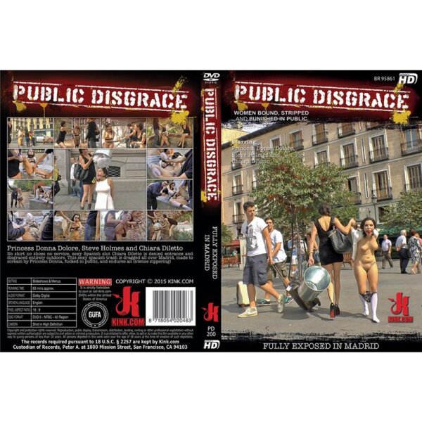 Fully Exposed In Madrid