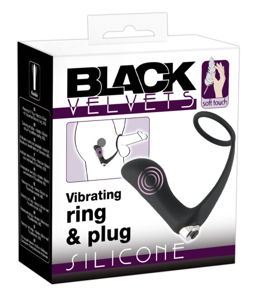 Anello Vibrante E Spina | Black Velvets
