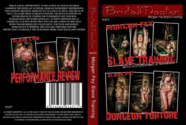 Morgan Fey Slave Training (Brutal Master )