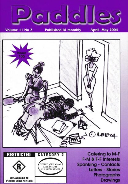 Spanking Paddles 11/02