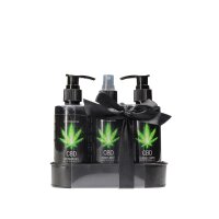 CBD Bad Und Dusche Pflegeset Hanföl Aus Grünem Tee