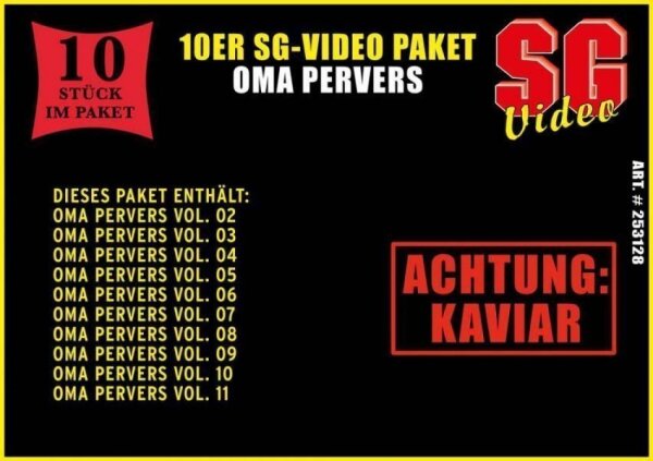 10er SG Oma Pervers Paket