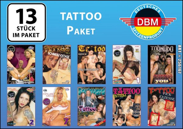 Confezione da 13 DBM Tatuaggio