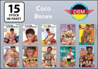 Confezione da 15 Coco Brown