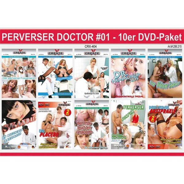 Confezione da 10 Create-X Pervert Doctor #01
