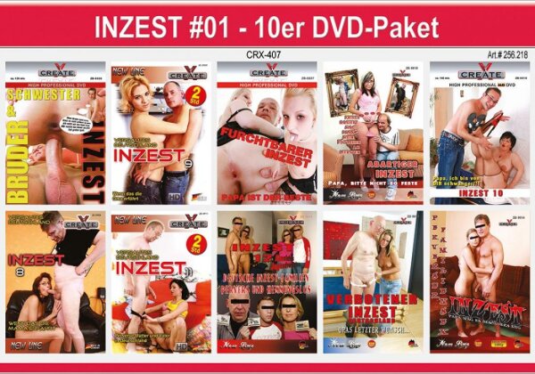Paquet de 10 Create-X Incest #01