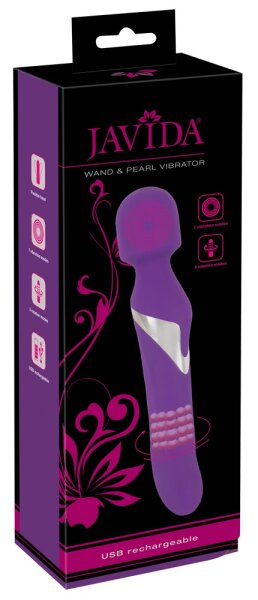 Zauberstab & Perlenvibrator | JAVIDA