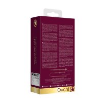 Halo Halsband Mit Leine Burgund