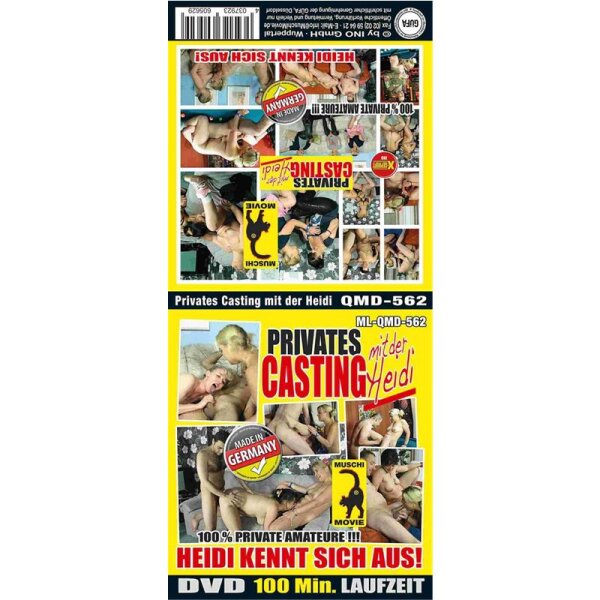 Privates Casting Mit Der Heidi (Cd-Forma T)