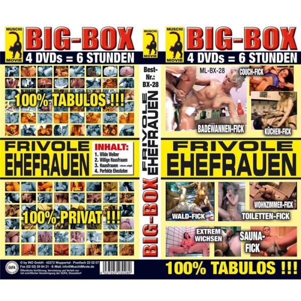 Box Big Box Frivole Ehefrauen - 100% Tabulos 4Dv Ds