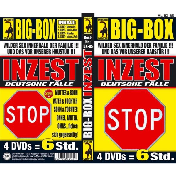 Box Big Box Inzest - Deutsche Fälle 4Dvds