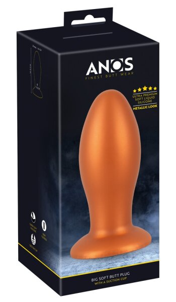 Soft Butt Plug With Suction Cup