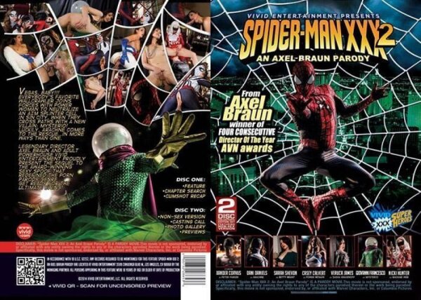 Spider-Man XXX 2: A Porn Parody Axel Braun 2DVDs
