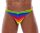 Tanga arcobaleno XL