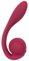 Biegsamer Spot-On-Vibrator | Rosenrot