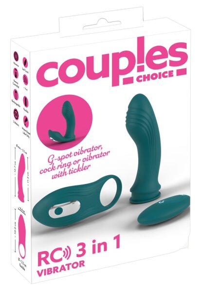 RC 3 In 1 Vibrator