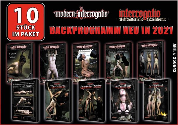 10er Inquisitionlive Backprogramm Paket 2021