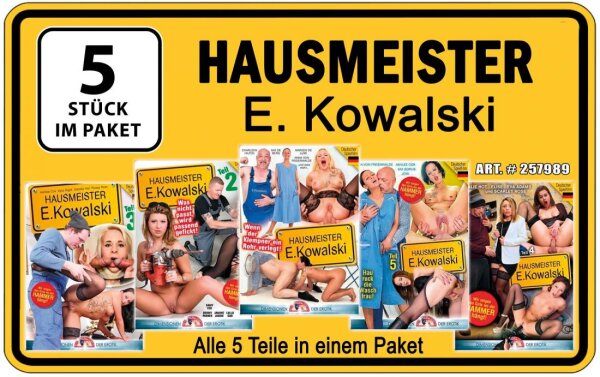 5er Bundle Hausmeister E. Kowalski