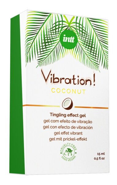 Gel végétalien Tingling Effect Vibration! Coconut 15 ml