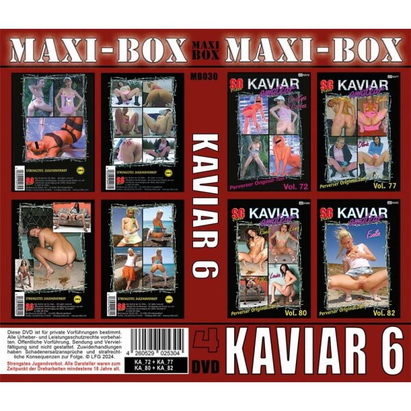 BOX Big-Box KAVIAR 6 / Kaviar Amateur 72,77,80,82