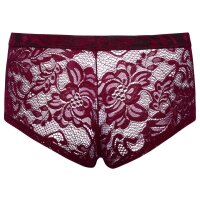 Transparente Pants aus floraler Spitze L