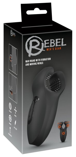 Man Wand con vibrazione e ali mobili