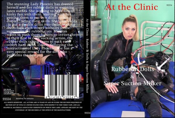 Rubber Bi Dolls & Super Suction Milker ( At The Clinic)