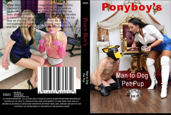 Man To Dog Pet Pup (Ponyboys)