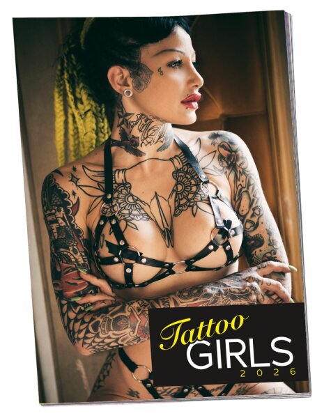 Pin-up Kalender Frauen mit Tattoos 2026