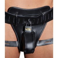Leder-Keuschheitsstring S/M | ZADO