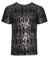 Betonendes Kurzarm-Shirt Mystic-Metallic-Design S