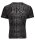 Betonendes Kurzarm-Shirt Mystic-Metallic-Design S