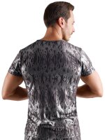 Betonendes Kurzarm-Shirt Mystic-Metallic-Design L