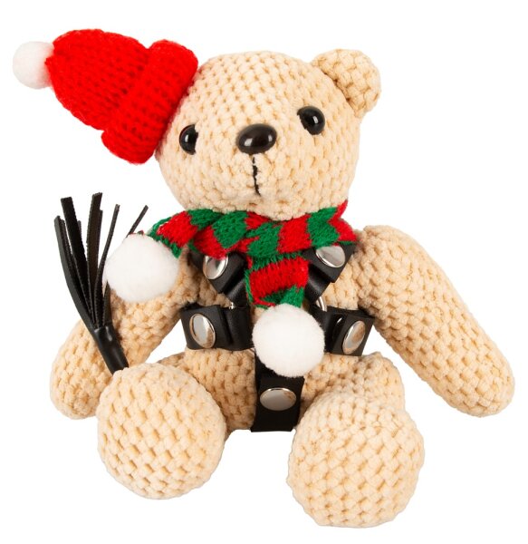 Teddy SM avec un bonnet