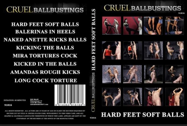 Hard Feet Soft Balls (Cruel Ballbustings )