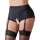 Slip Crotchless Con Reggicalze 3XL | Cottelli Collection Plus
