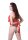 Rotes Set Mit String & Handgelenkmanschetten L/XL | De Namour Lingerie