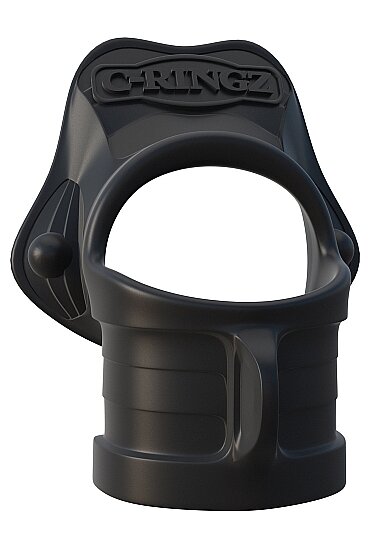 Rock Hard Ring & Ball-Stretcher - Black