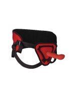 Bandoulière En Silicone De Luxe 20,3 cm Rouge | Ouch!