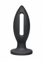 KINK Wet Works Lube Luge Premium Silicone Plug 6 Nero |...
