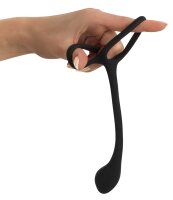 Velluto Nero Cock & Ball Ring + Plug | Black Velvets