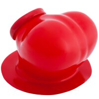 Latex Penishülle Ben Mit Basisplatte / rot - L7 cm - Ø5,5 cm