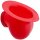 Latex Penishülle Ben Mit Basisplatte / rot - L7 cm - Ø5,5 cm