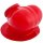 Latex Penishülle Ben Mit Basisplatte / rot - L7 cm - Ø5,5 cm